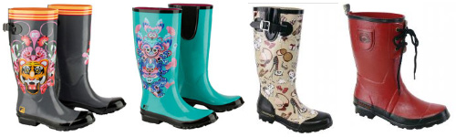 Gummistiefel im Trend 2012