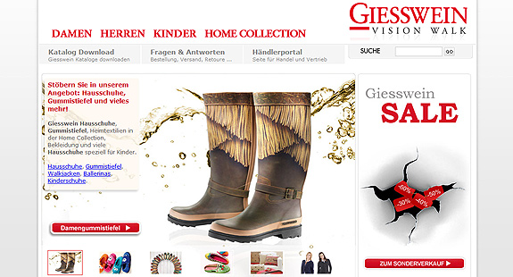 Giesswein Online Shop