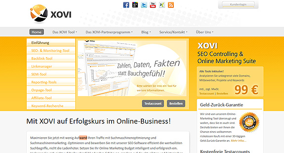 Xovi bietet SEO für Onlineshopbetreiber